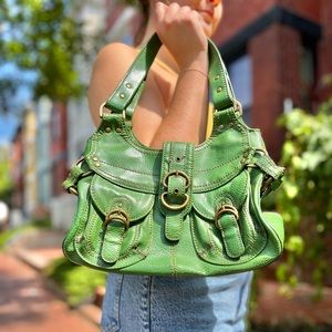 Green Aldo Satchel Purse